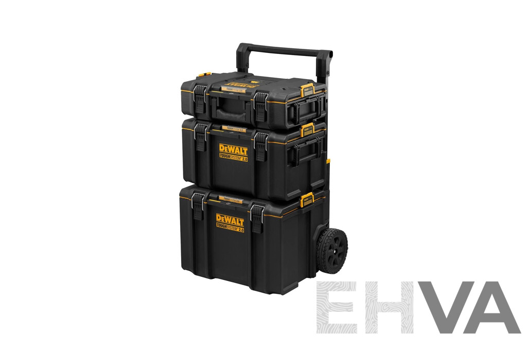 DeWalt ToughtSystem 2.0 Stackable Storage Tool Box System