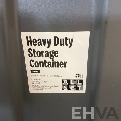 Assorted Painting Accessories, Storage Boxes and Plastic Cups