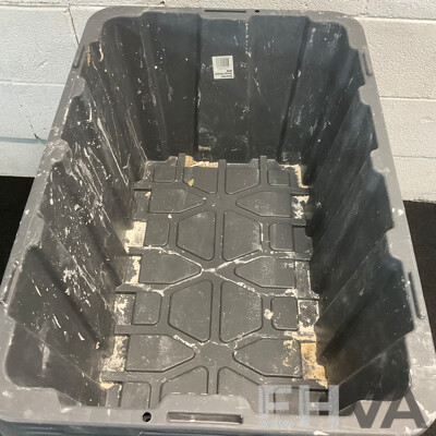 Assorted Painting Accessories, Storage Boxes and Plastic Cups