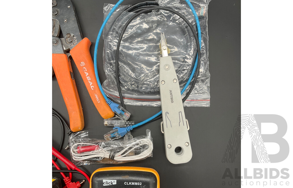 Assorted Professional Electronic Testing Tools and Others - Lot of 6