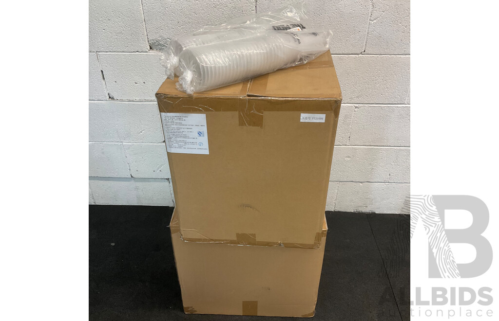 Assorted Painting Accessories, Storage Boxes and Plastic Cups