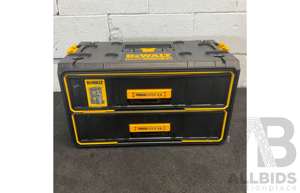 DeWalt ToughtSystem 2.0 Two-Drawer Unit