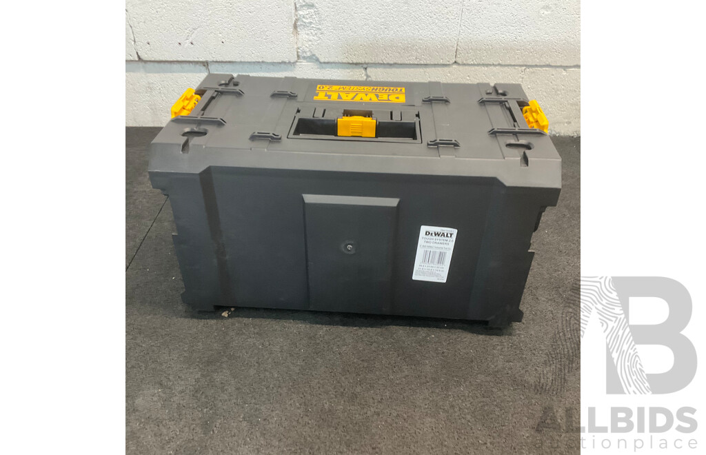 DeWalt ToughtSystem 2.0 Two-Drawer Unit