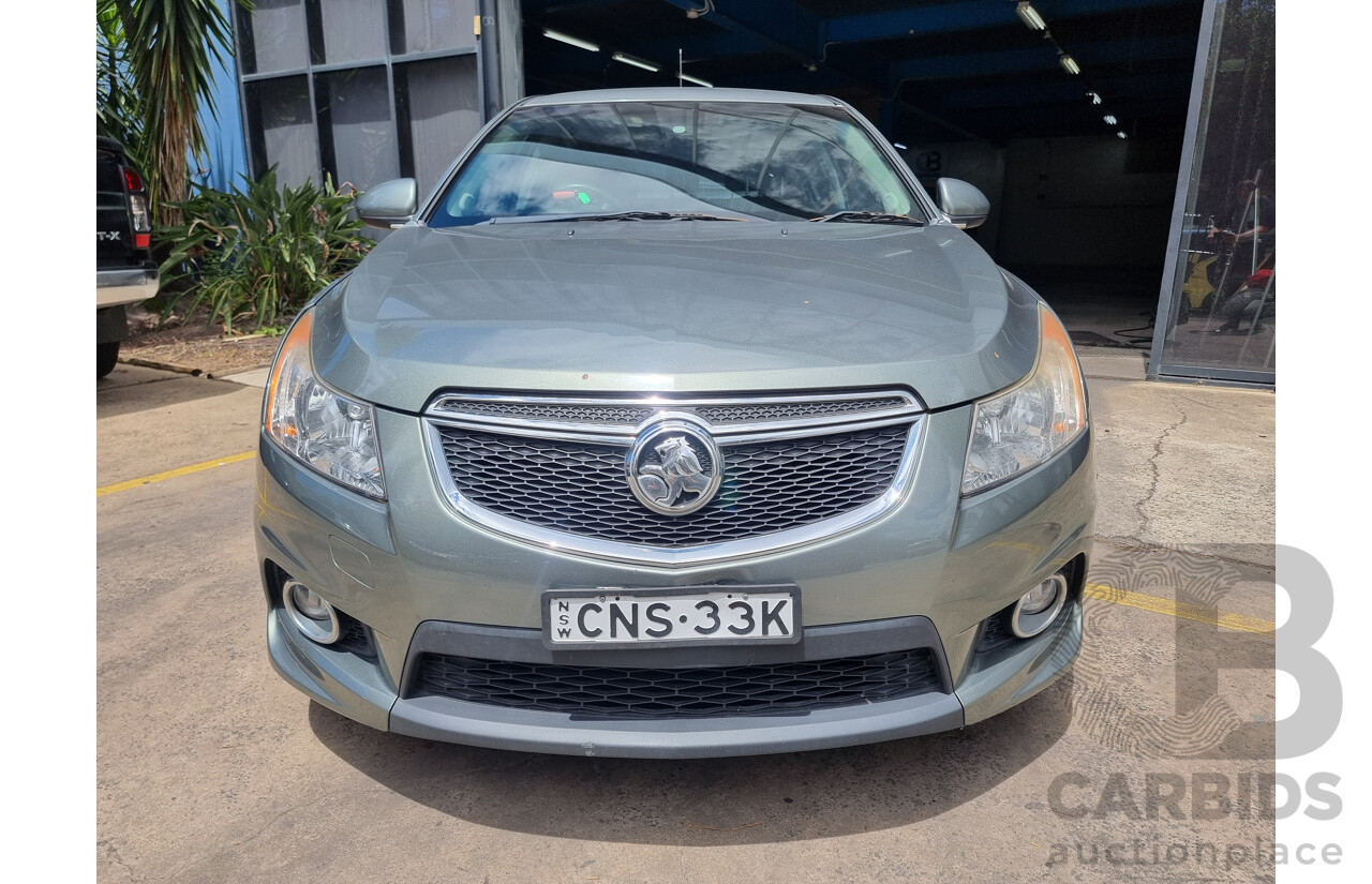 6/2013 Holden Cruze SRi V JH MY14 5d Hatchback Grey Turbo 1.6L