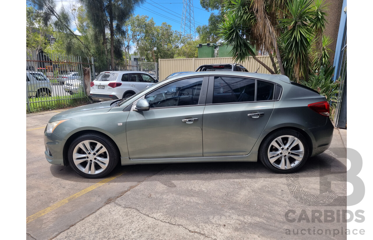 6/2013 Holden Cruze SRi V JH MY14 5d Hatchback Grey Turbo 1.6L