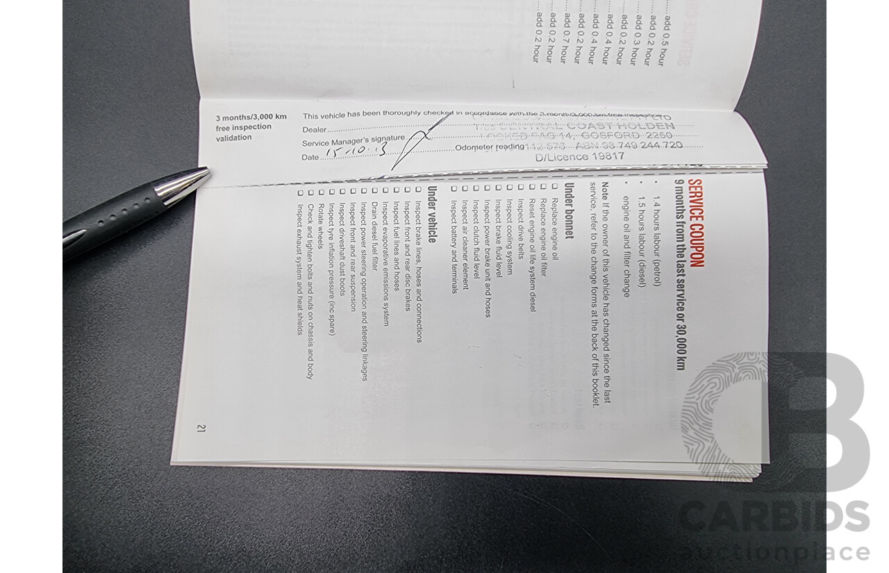 6/2013 Holden Cruze SRi V JH MY14 5d Hatchback Grey Turbo 1.6L