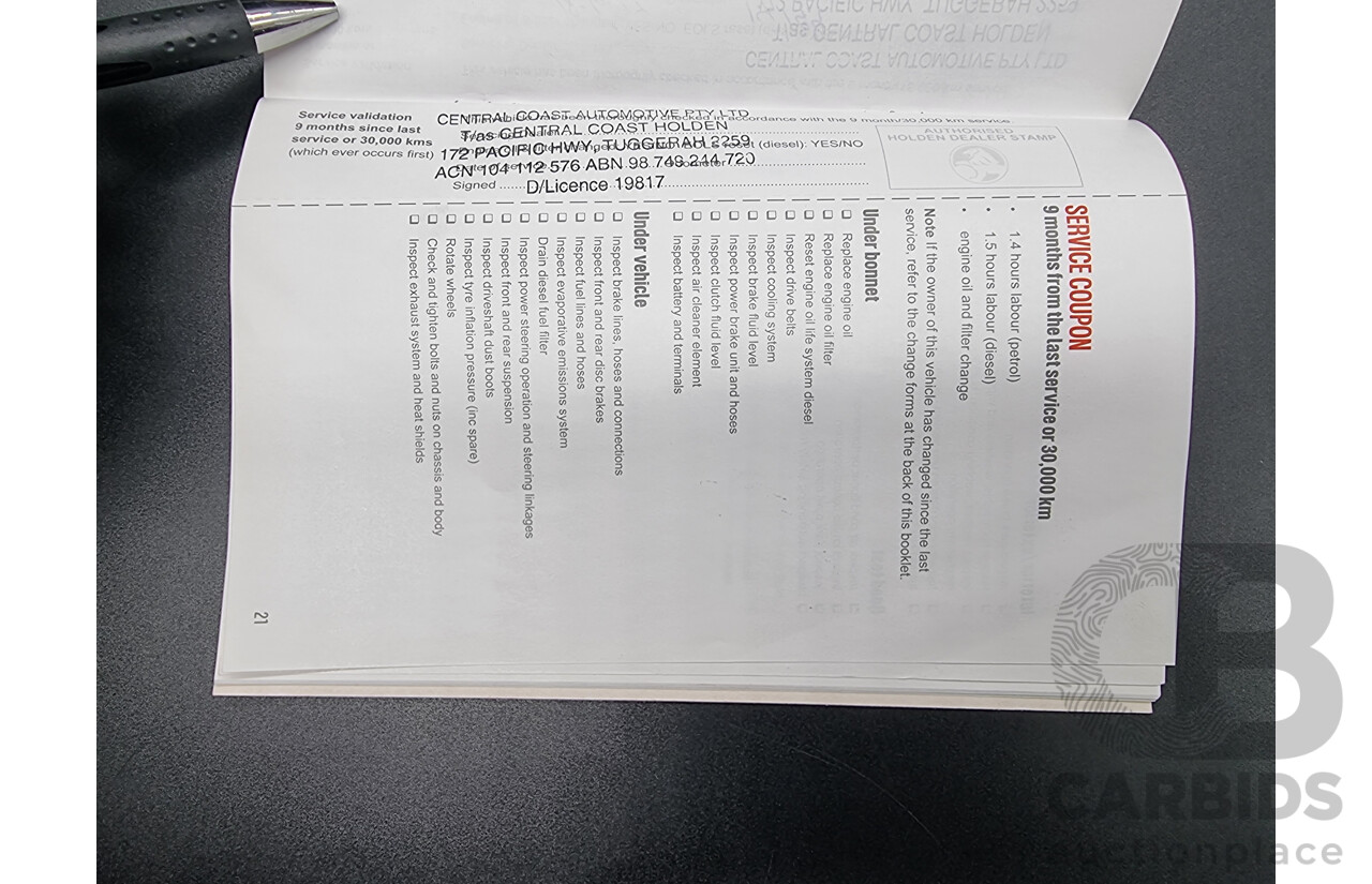 6/2013 Holden Cruze SRi V JH MY14 5d Hatchback Grey Turbo 1.6L