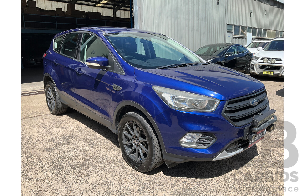 08/2017 Ford Escape Ambiente ZG 4D Wagon Lightning Blue Metallic Turbo 1.5L
