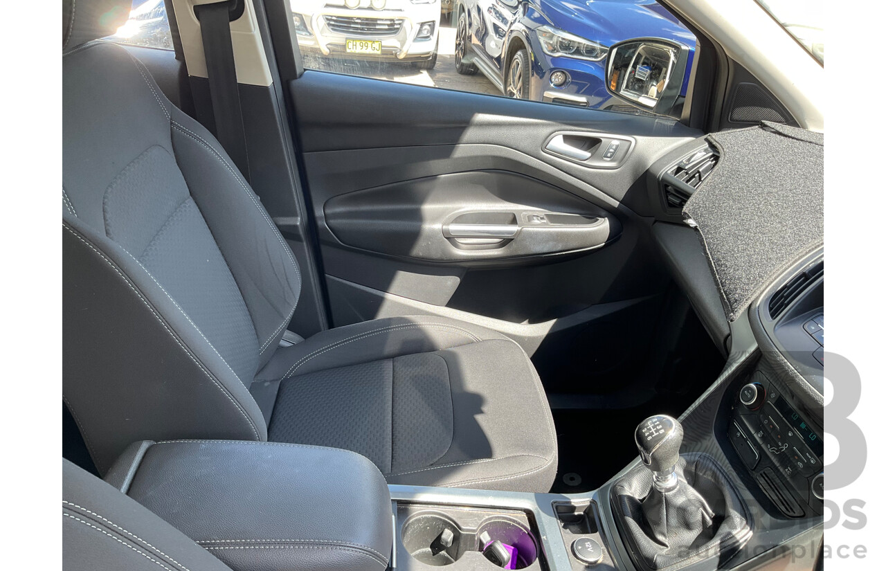 08/2017 Ford Escape Ambiente ZG 4D Wagon Lightning Blue Metallic Turbo 1.5L