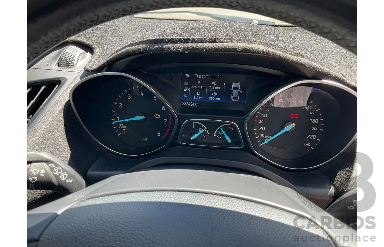 08/2017 Ford Escape Ambiente ZG 4D Wagon Lightning Blue Metallic Turbo 1.5L