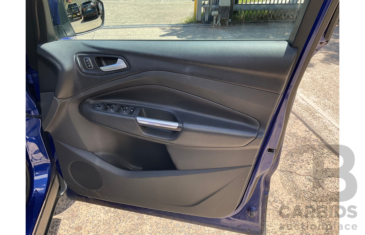 08/2017 Ford Escape Ambiente ZG 4D Wagon Lightning Blue Metallic Turbo 1.5L