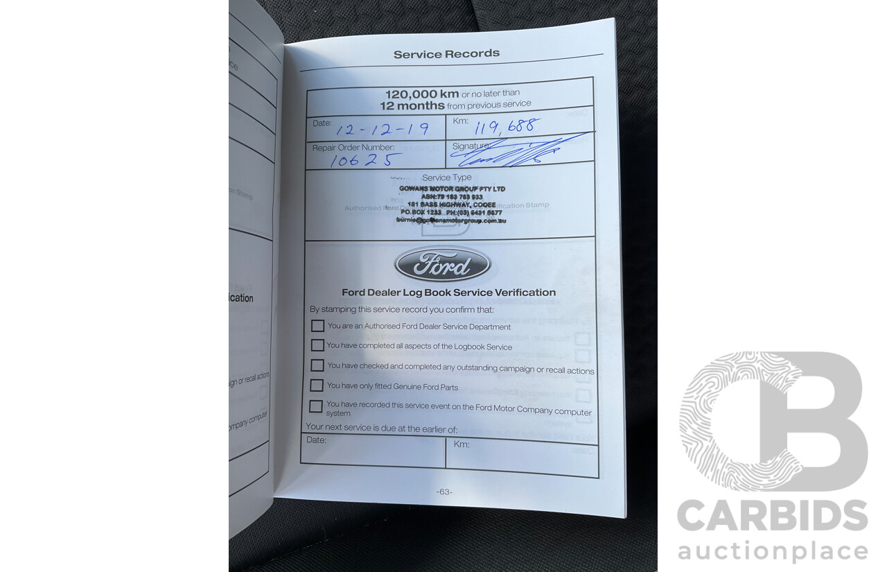 08/2017 Ford Escape Ambiente ZG 4D Wagon Lightning Blue Metallic Turbo 1.5L