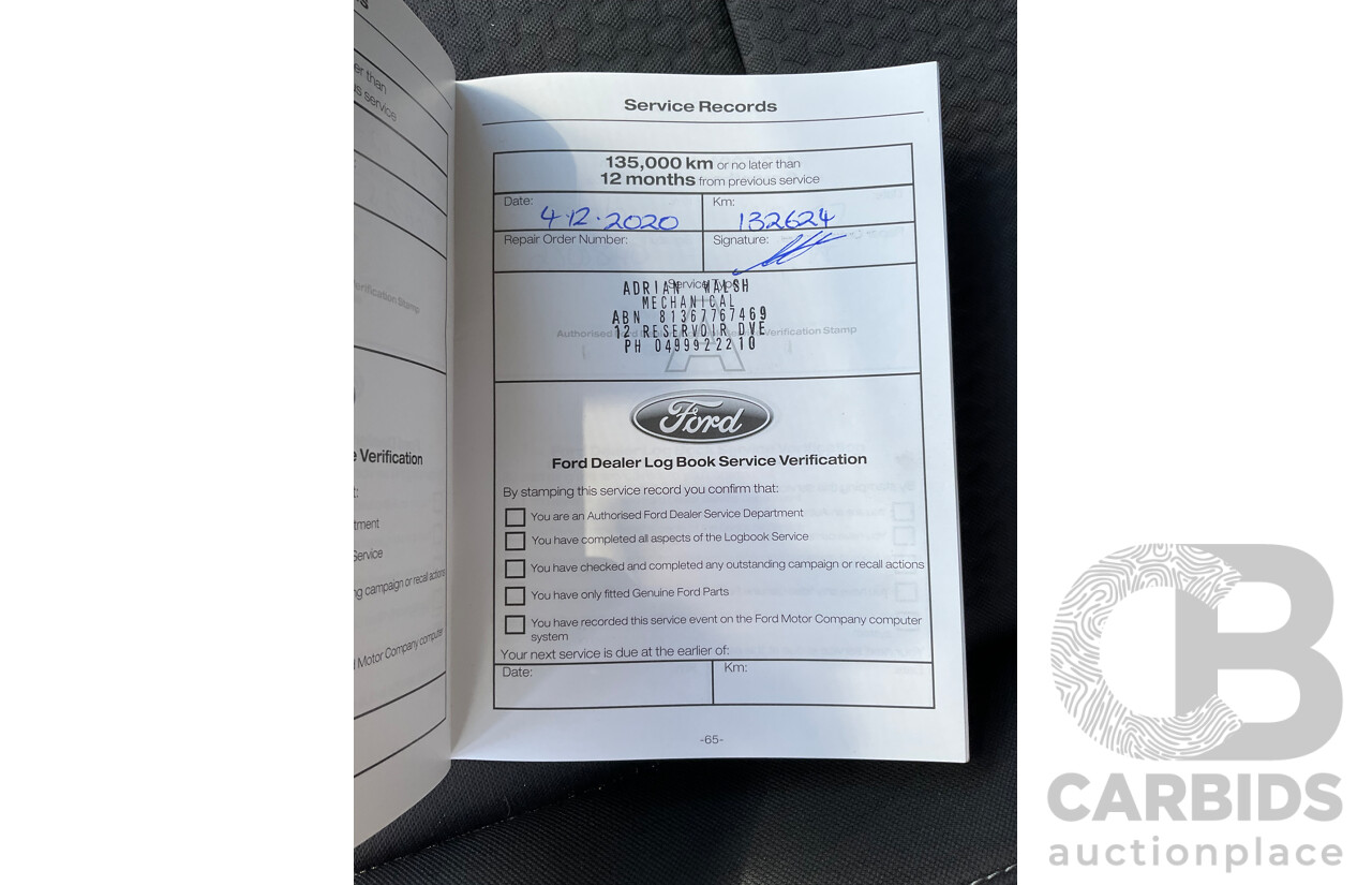 08/2017 Ford Escape Ambiente ZG 4D Wagon Lightning Blue Metallic Turbo 1.5L