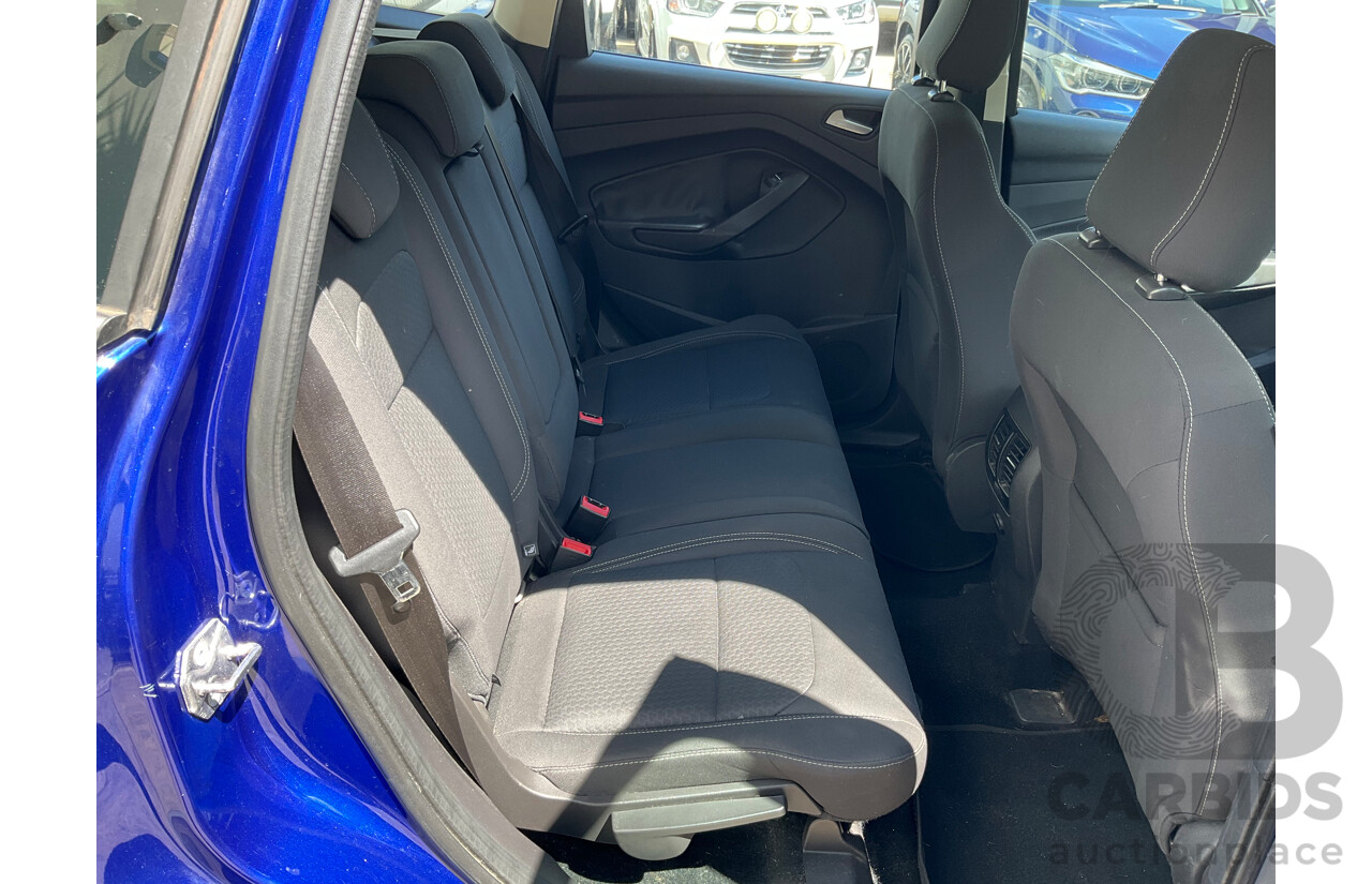 08/2017 Ford Escape Ambiente ZG 4D Wagon Lightning Blue Metallic Turbo 1.5L