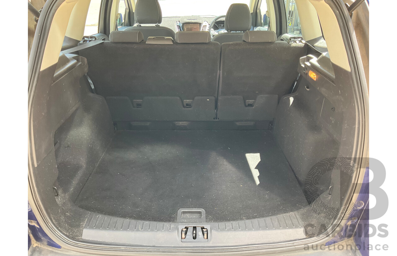 08/2017 Ford Escape Ambiente ZG 4D Wagon Lightning Blue Metallic Turbo 1.5L