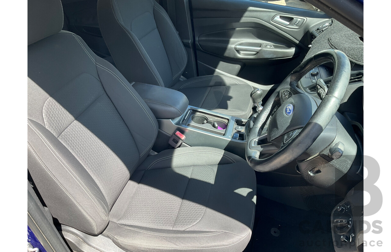 08/2017 Ford Escape Ambiente ZG 4D Wagon Lightning Blue Metallic Turbo 1.5L