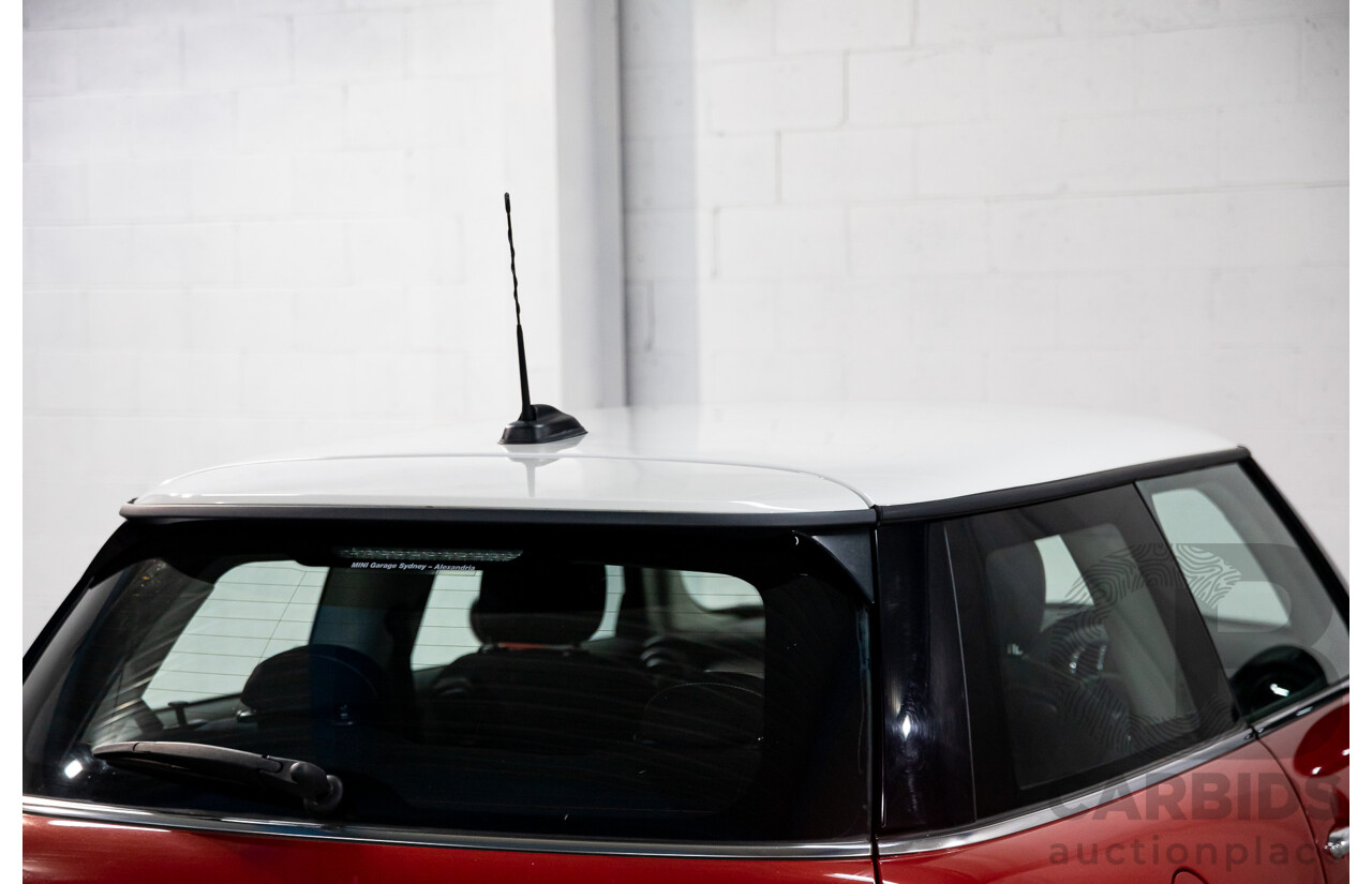 06/2016 Mini Cooper 3d Hatch (FWD) F56 3d Hatchback Blazing Red Metallic/White Roof Turbo 1.5L