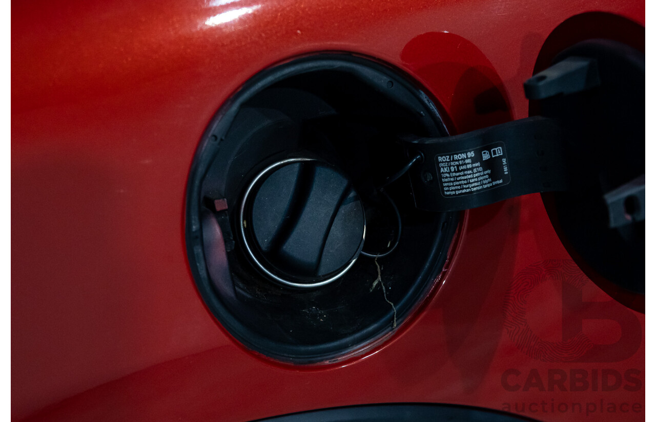 06/2016 Mini Cooper 3d Hatch (FWD) F56 3d Hatchback Blazing Red Metallic/White Roof Turbo 1.5L