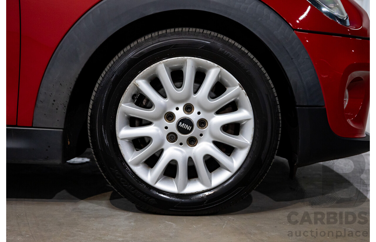 06/2016 Mini Cooper 3d Hatch (FWD) F56 3d Hatchback Blazing Red Metallic/White Roof Turbo 1.5L