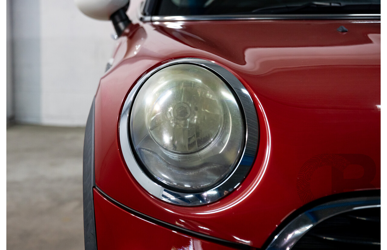 06/2016 Mini Cooper 3d Hatch (FWD) F56 3d Hatchback Blazing Red Metallic/White Roof Turbo 1.5L