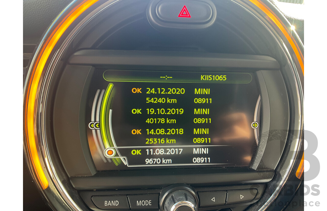 06/2016 Mini Cooper 3d Hatch (FWD) F56 3d Hatchback Blazing Red Metallic/White Roof Turbo 1.5L