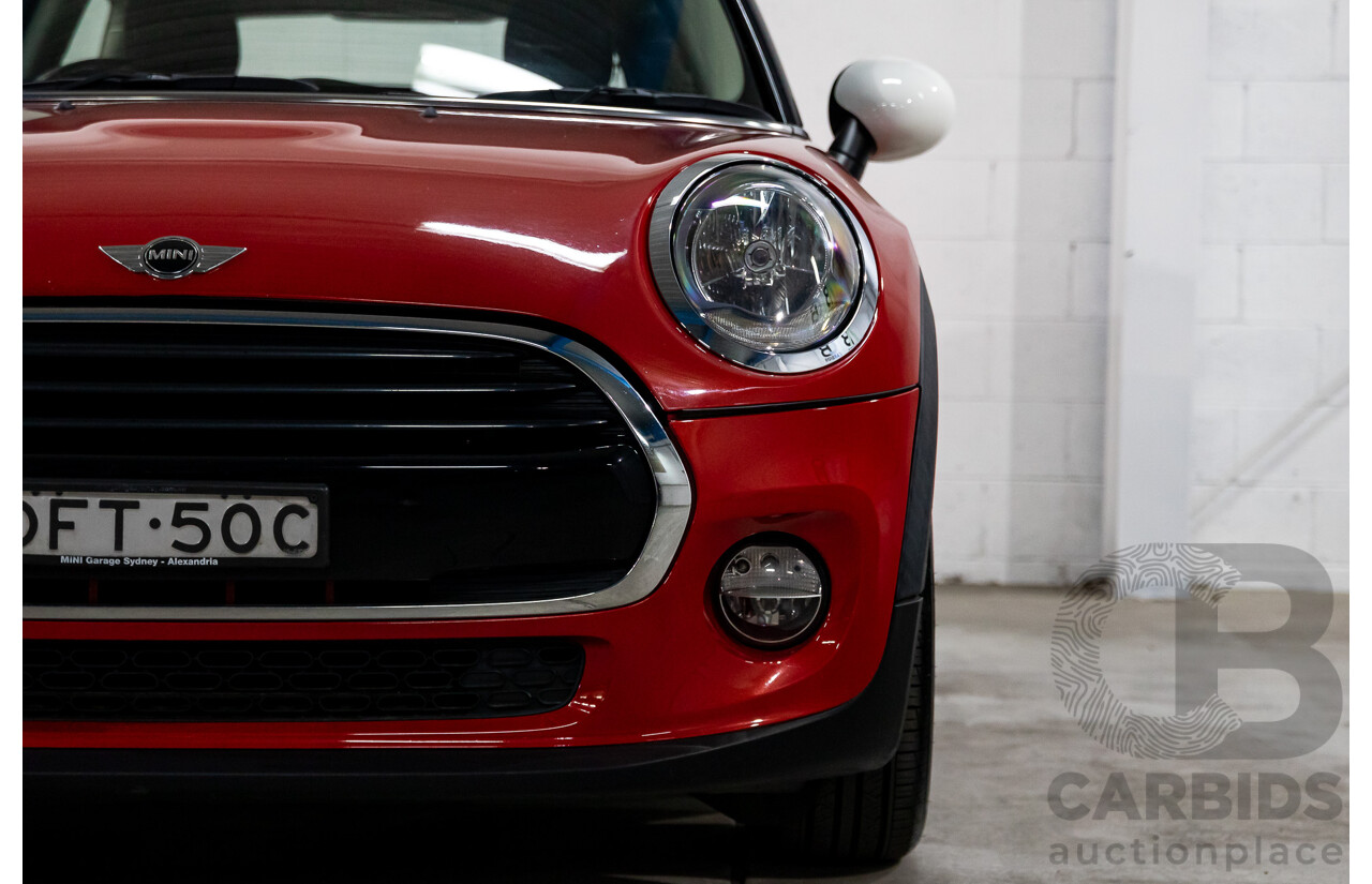 06/2016 Mini Cooper 3d Hatch (FWD) F56 3d Hatchback Blazing Red Metallic/White Roof Turbo 1.5L