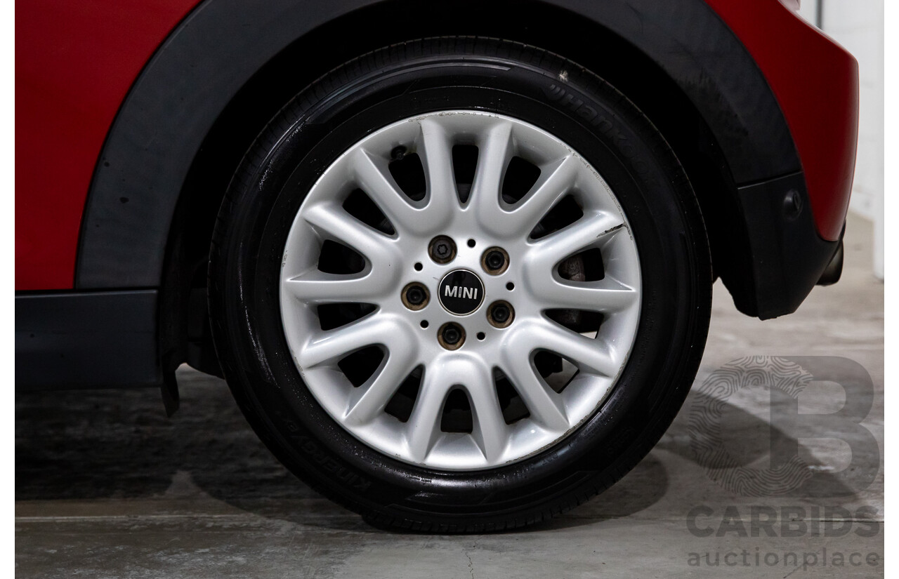 06/2016 Mini Cooper 3d Hatch (FWD) F56 3d Hatchback Blazing Red Metallic/White Roof Turbo 1.5L