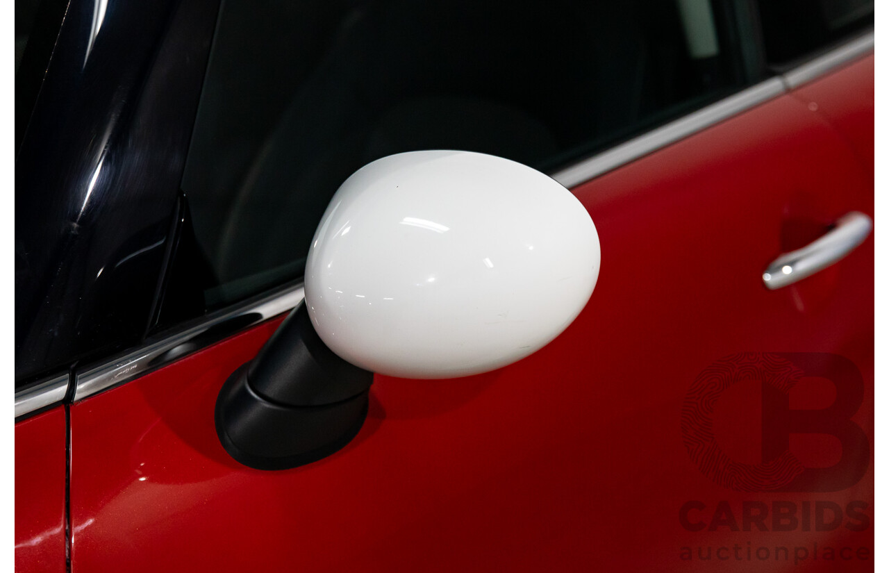 06/2016 Mini Cooper 3d Hatch (FWD) F56 3d Hatchback Blazing Red Metallic/White Roof Turbo 1.5L