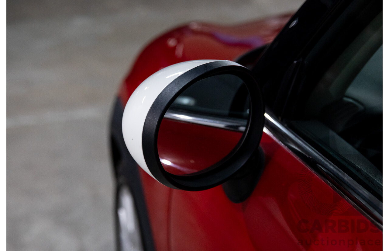 06/2016 Mini Cooper 3d Hatch (FWD) F56 3d Hatchback Blazing Red Metallic/White Roof Turbo 1.5L