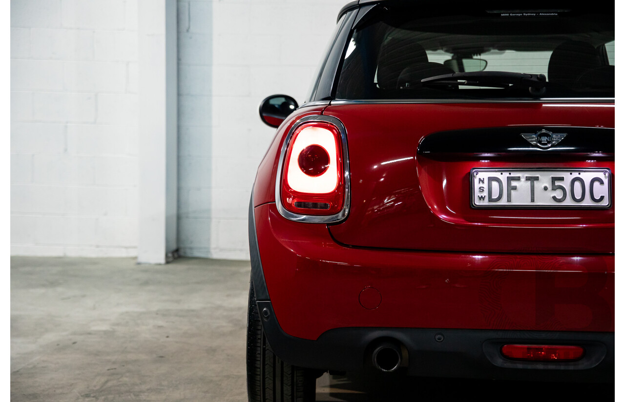 06/2016 Mini Cooper 3d Hatch (FWD) F56 3d Hatchback Blazing Red Metallic/White Roof Turbo 1.5L