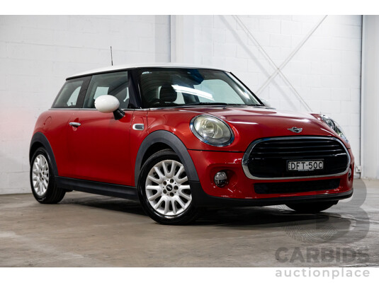 06/2016 Mini Cooper 3d Hatch (FWD) F56 3d Hatchback Blazing Red Metallic/White Roof Turbo 1.5L