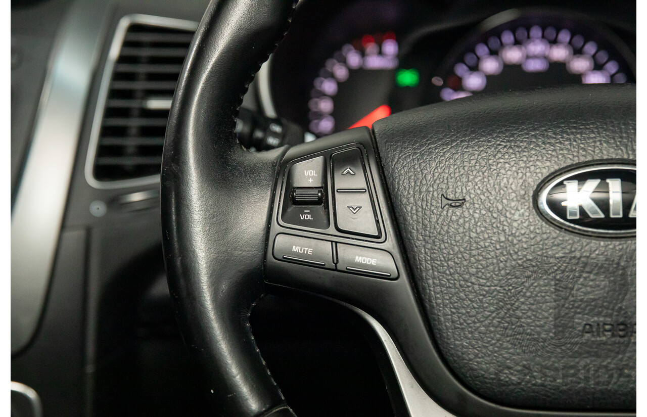 11/2014 Kia Sorento Si (4x2) XM MY14 4d Wagon Clear White V6 3.5L