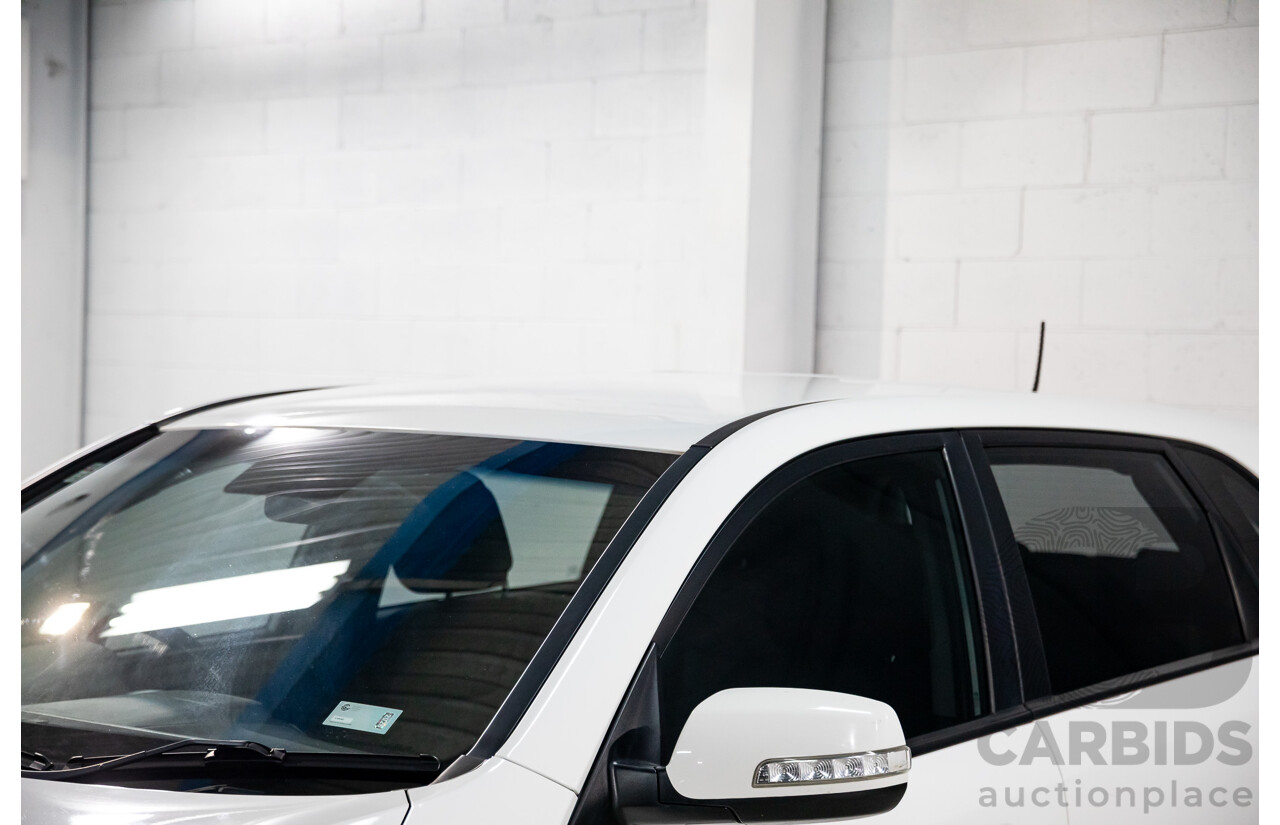 11/2014 Kia Sorento Si (4x2) XM MY14 4d Wagon Clear White V6 3.5L