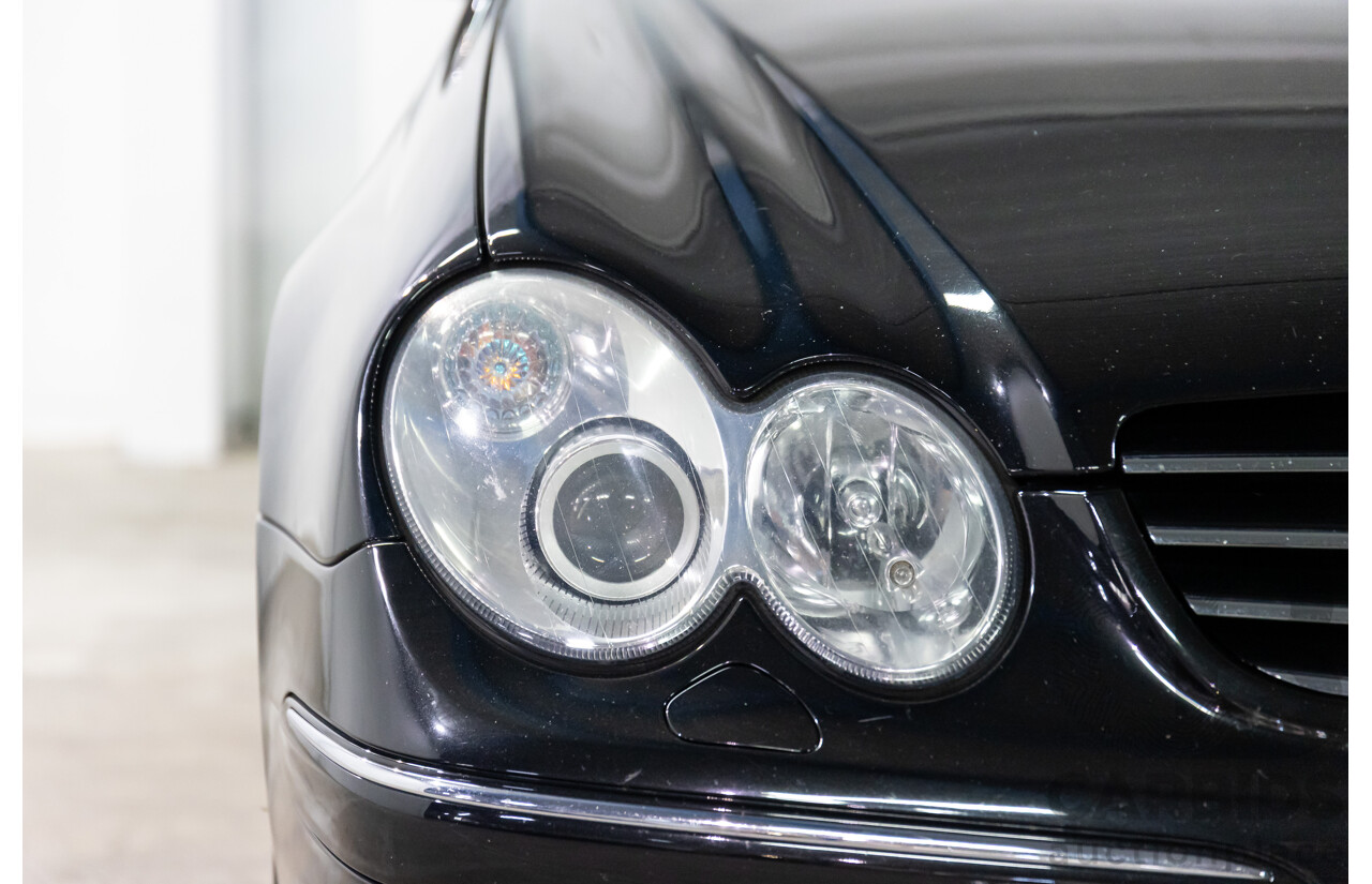 5/2003 Mercedes-Benz Clk320 Avantgarde C209 2d Coupe Obsidian Black Metallic V6 3.2L