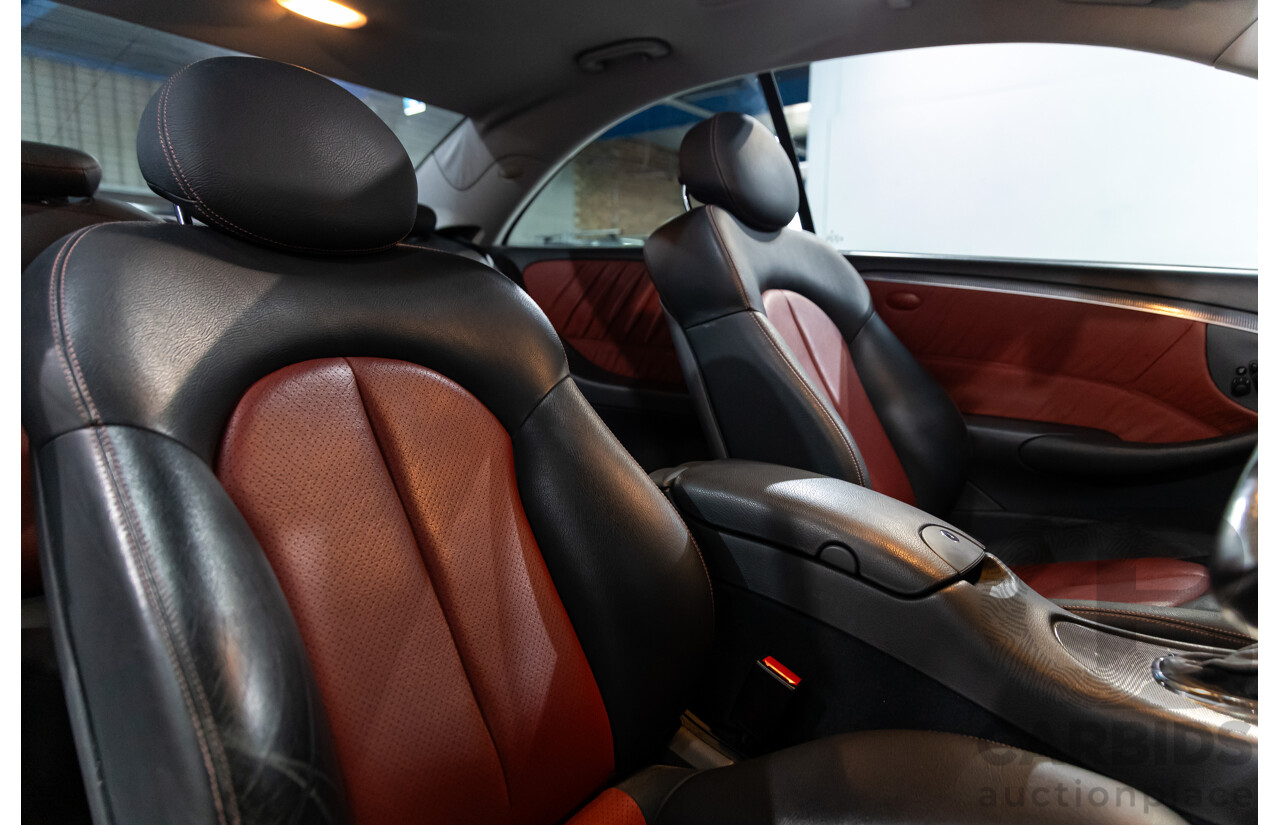 5/2003 Mercedes-Benz Clk320 Avantgarde C209 2d Coupe Obsidian Black Metallic V6 3.2L