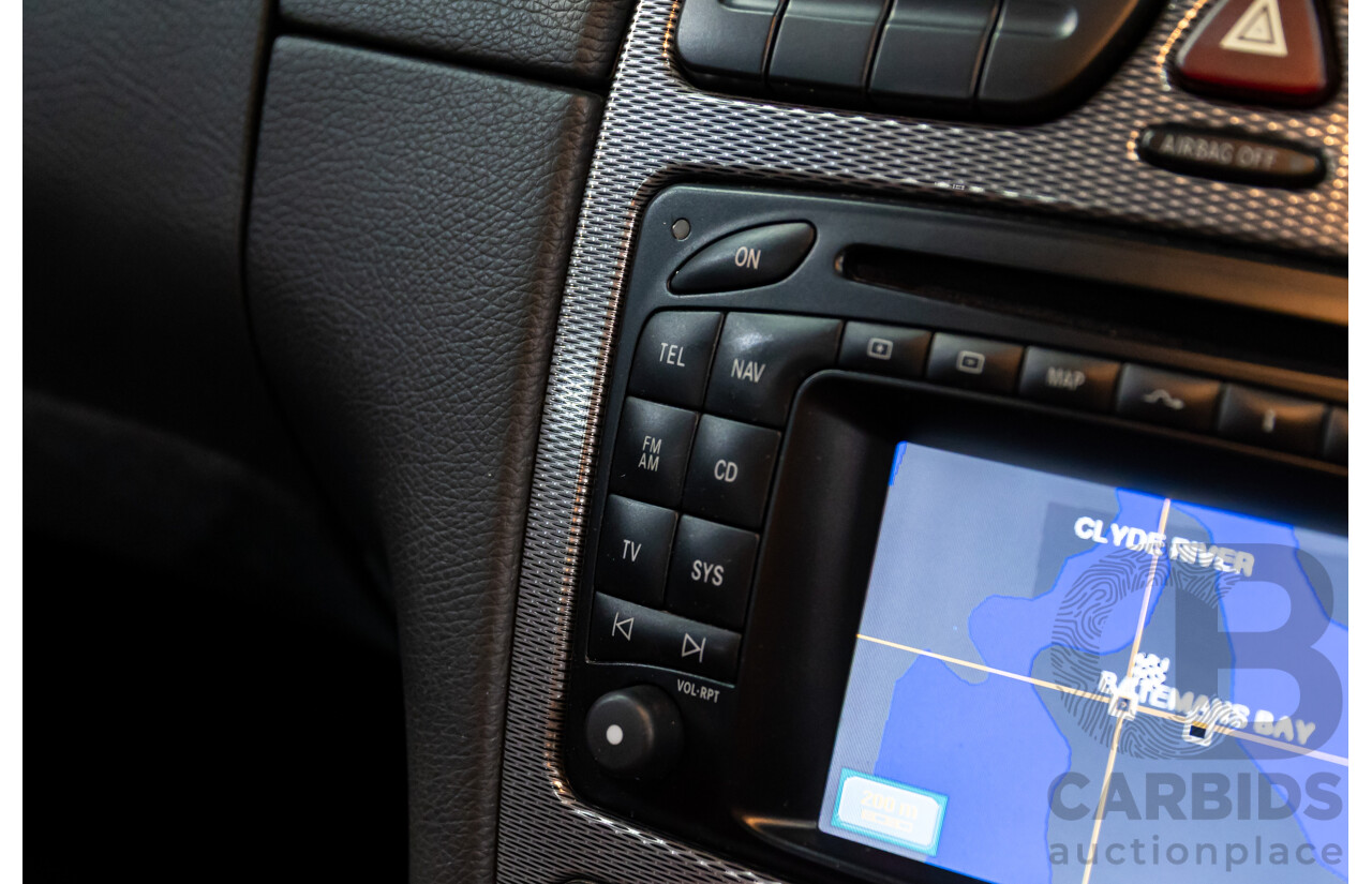 5/2003 Mercedes-Benz Clk320 Avantgarde C209 2d Coupe Obsidian Black Metallic V6 3.2L