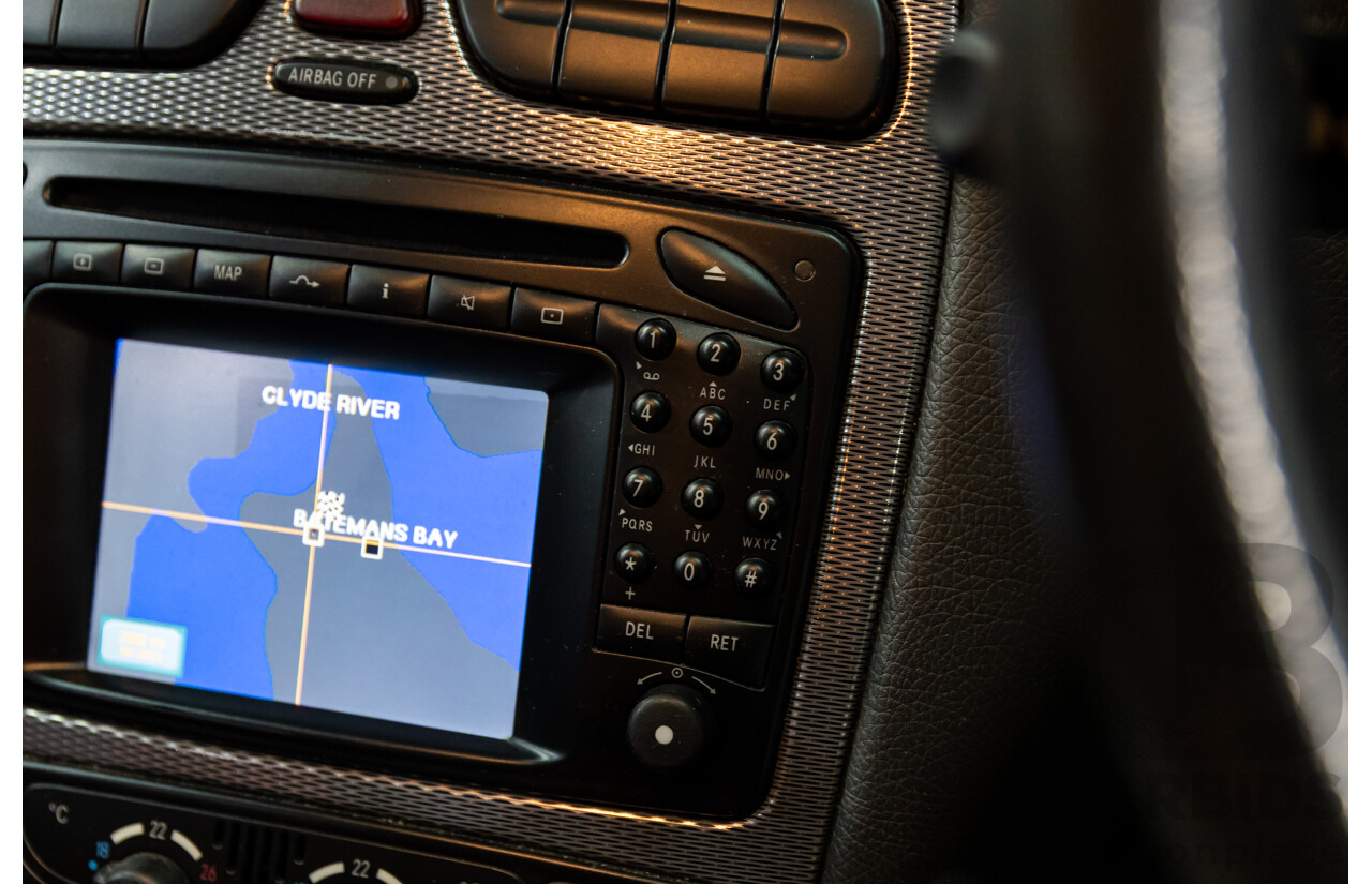 5/2003 Mercedes-Benz Clk320 Avantgarde C209 2d Coupe Obsidian Black Metallic V6 3.2L