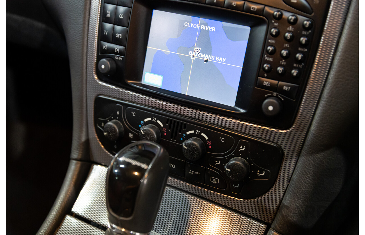 5/2003 Mercedes-Benz Clk320 Avantgarde C209 2d Coupe Obsidian Black Metallic V6 3.2L