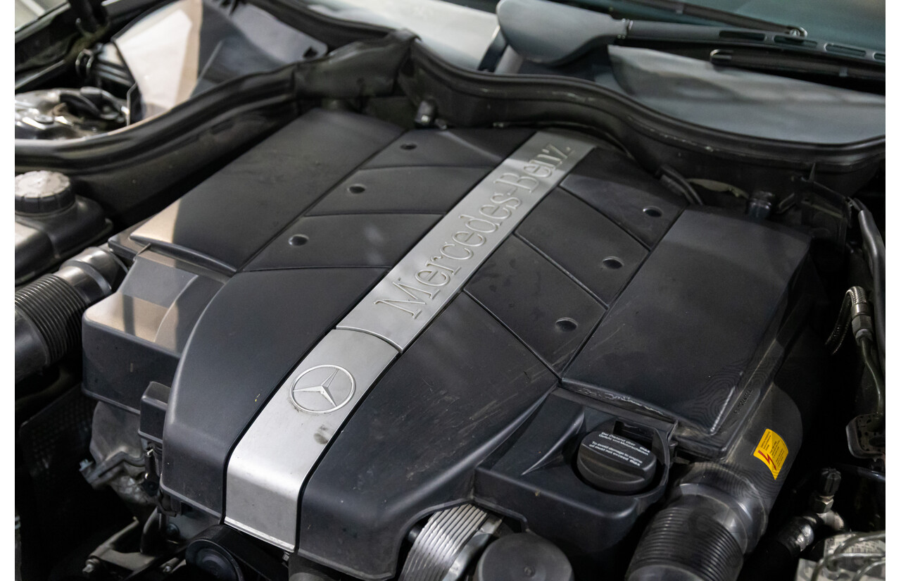 5/2003 Mercedes-Benz Clk320 Avantgarde C209 2d Coupe Obsidian Black Metallic V6 3.2L