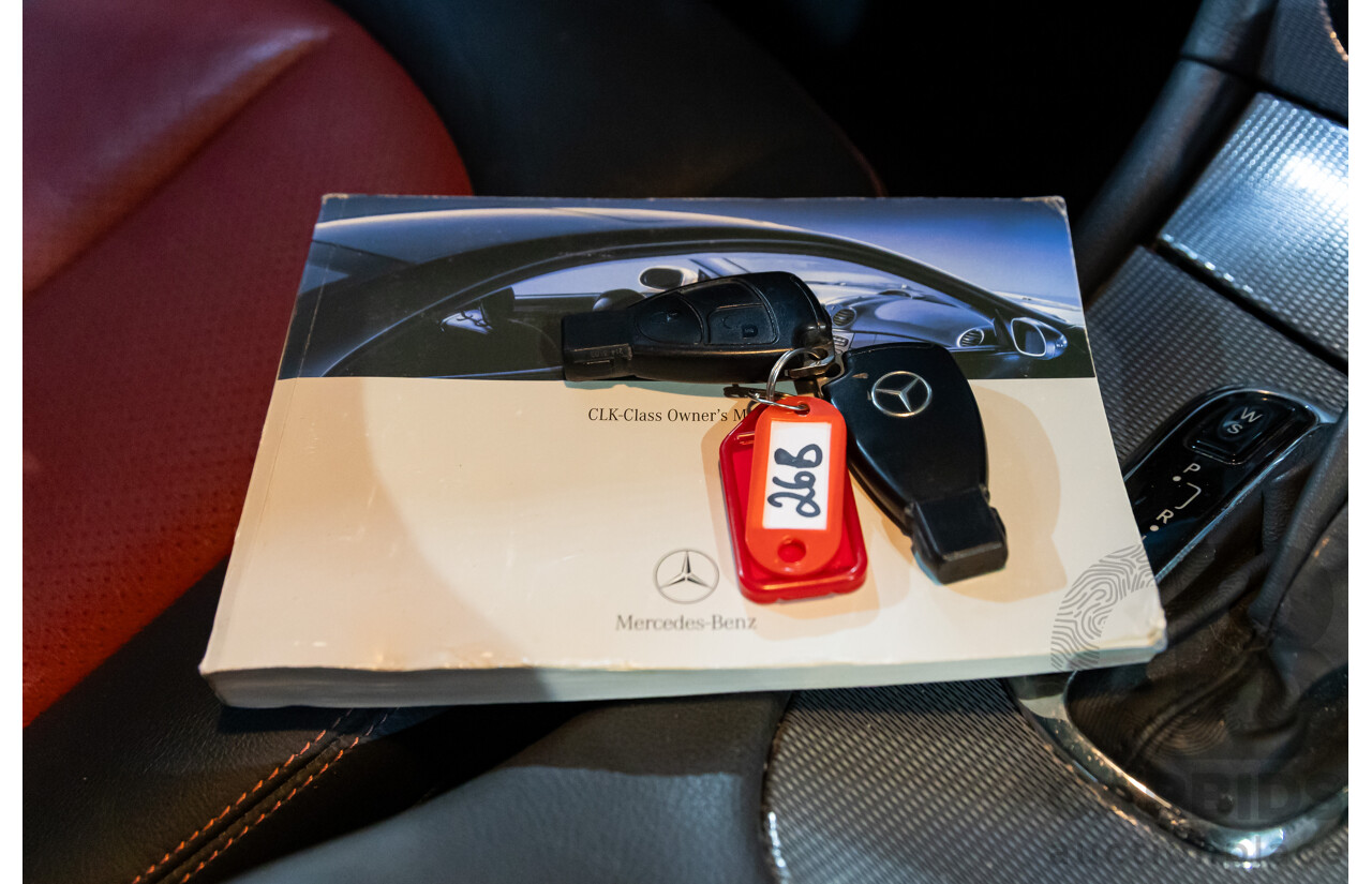 5/2003 Mercedes-Benz Clk320 Avantgarde C209 2d Coupe Obsidian Black Metallic V6 3.2L