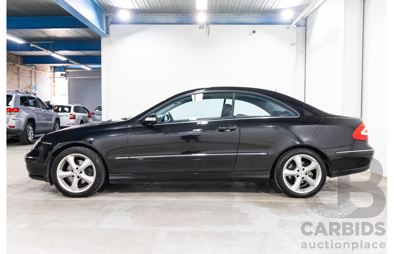 5/2003 Mercedes-Benz Clk320 Avantgarde C209 2d Coupe Obsidian Black Metallic V6 3.2L