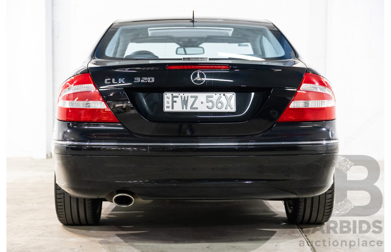 5/2003 Mercedes-Benz Clk320 Avantgarde C209 2d Coupe Obsidian Black Metallic V6 3.2L