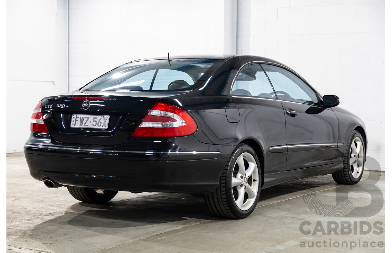 5/2003 Mercedes-Benz Clk320 Avantgarde C209 2d Coupe Obsidian Black Metallic V6 3.2L