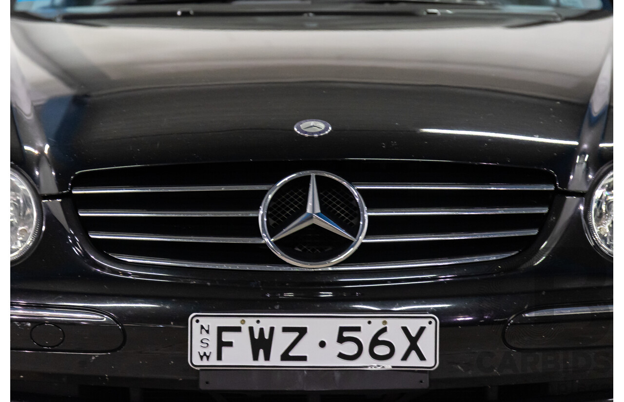 5/2003 Mercedes-Benz Clk320 Avantgarde C209 2d Coupe Obsidian Black Metallic V6 3.2L
