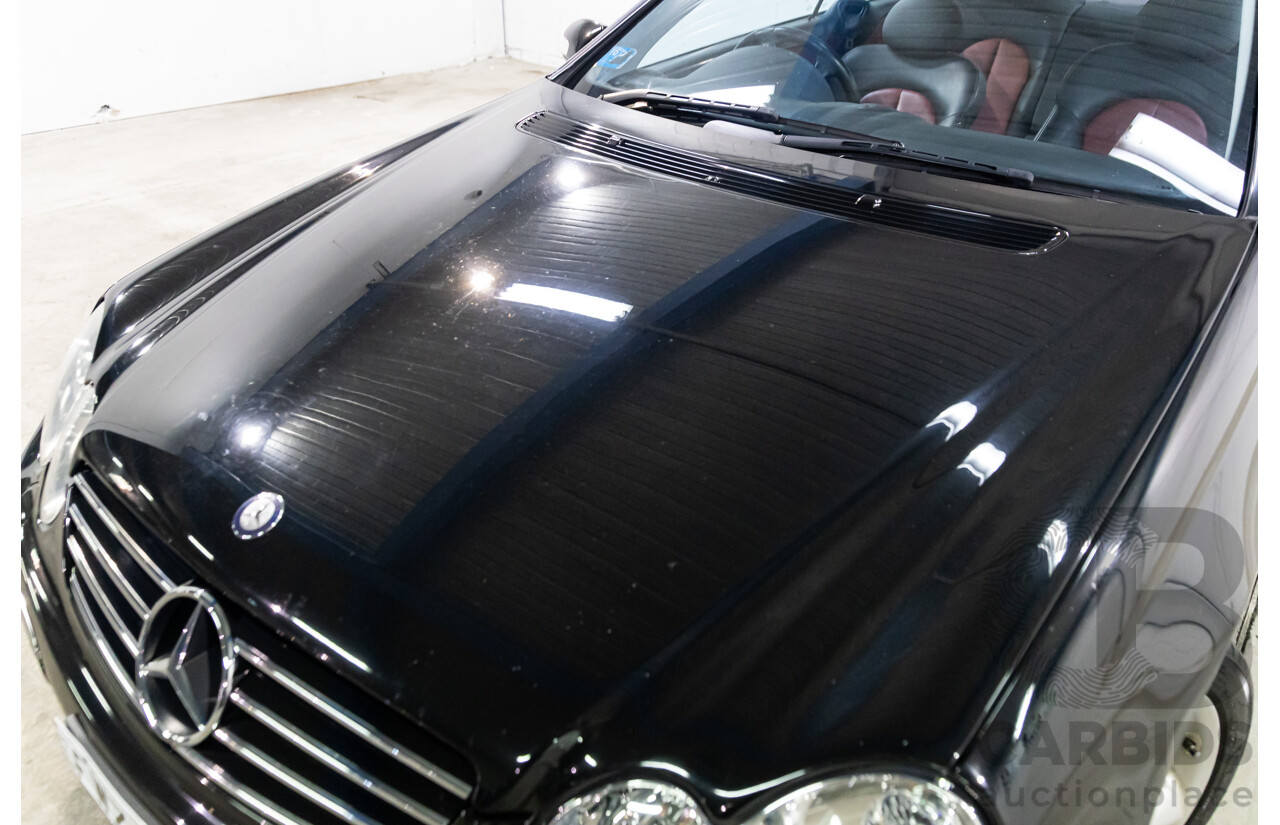 5/2003 Mercedes-Benz Clk320 Avantgarde C209 2d Coupe Obsidian Black Metallic V6 3.2L