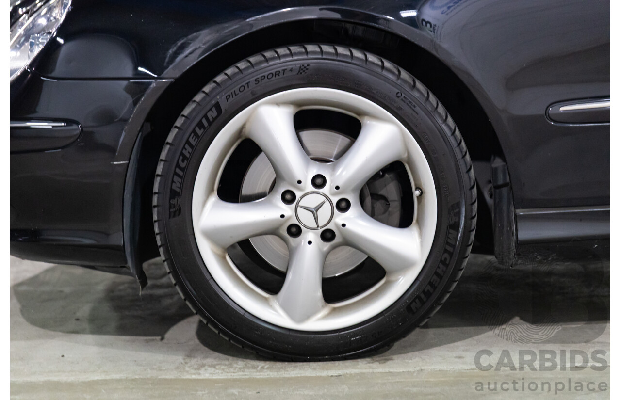 5/2003 Mercedes-Benz Clk320 Avantgarde C209 2d Coupe Obsidian Black Metallic V6 3.2L