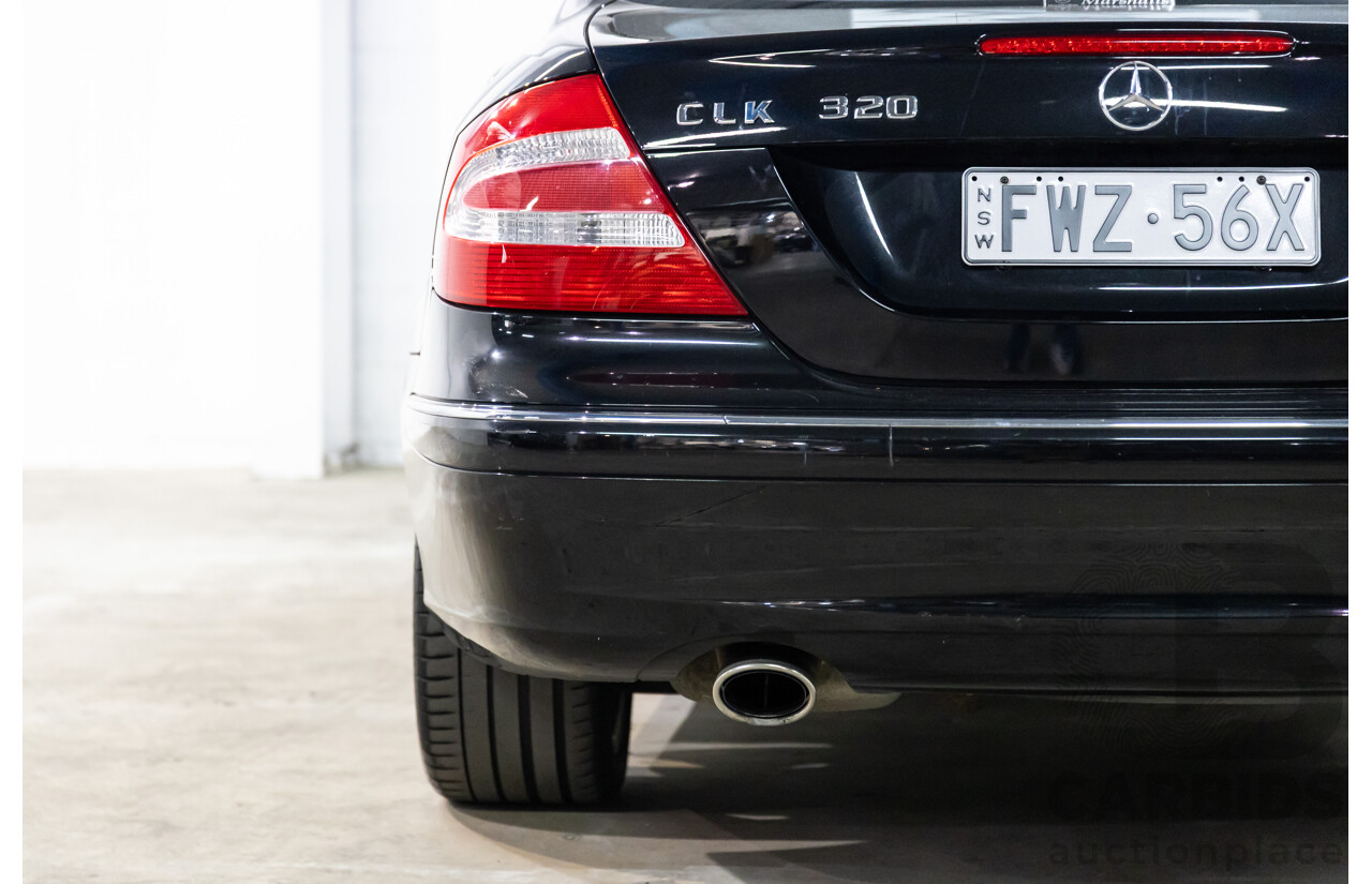 5/2003 Mercedes-Benz Clk320 Avantgarde C209 2d Coupe Obsidian Black Metallic V6 3.2L