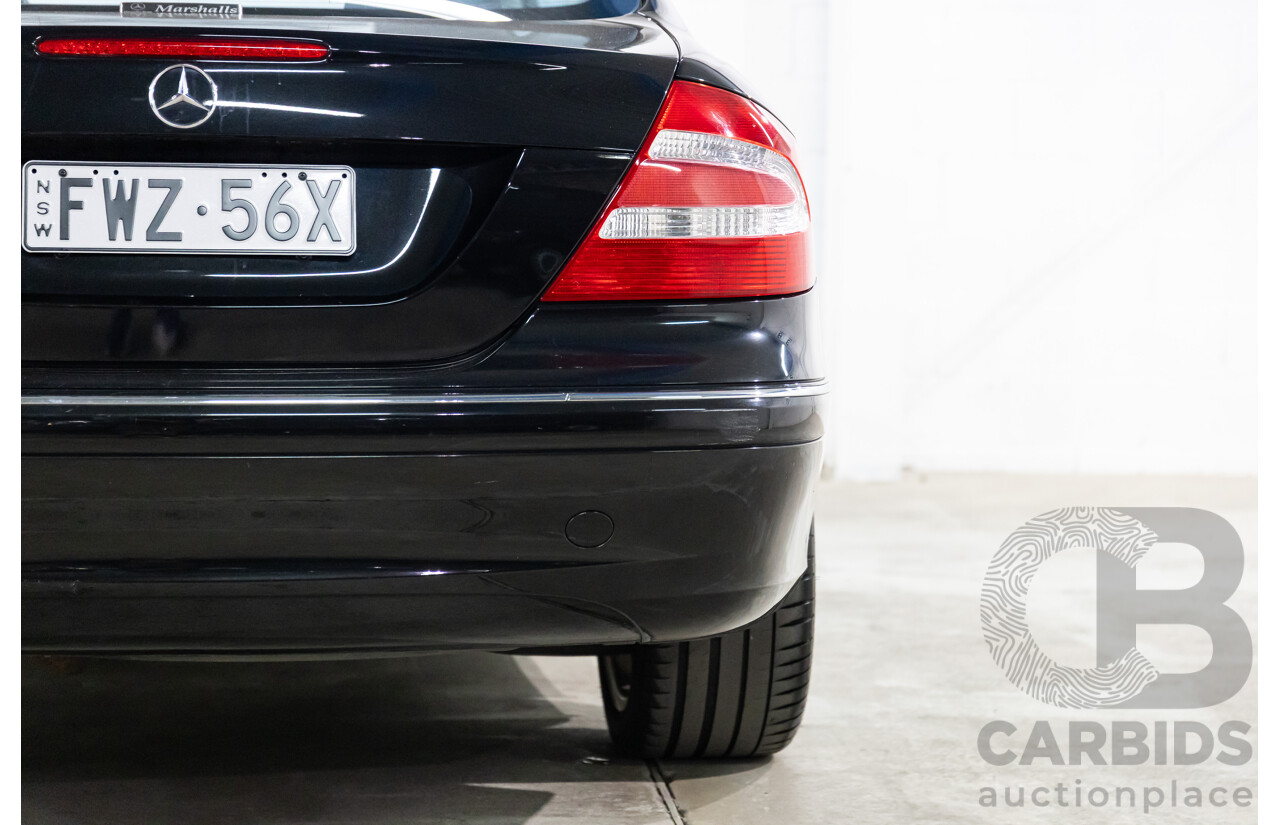 5/2003 Mercedes-Benz Clk320 Avantgarde C209 2d Coupe Obsidian Black Metallic V6 3.2L