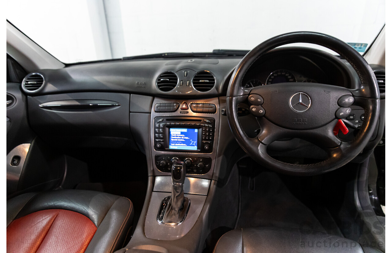 5/2003 Mercedes-Benz Clk320 Avantgarde C209 2d Coupe Obsidian Black Metallic V6 3.2L