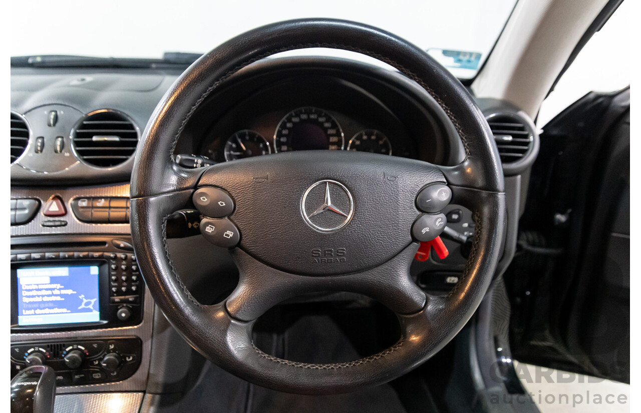 5/2003 Mercedes-Benz Clk320 Avantgarde C209 2d Coupe Obsidian Black Metallic V6 3.2L